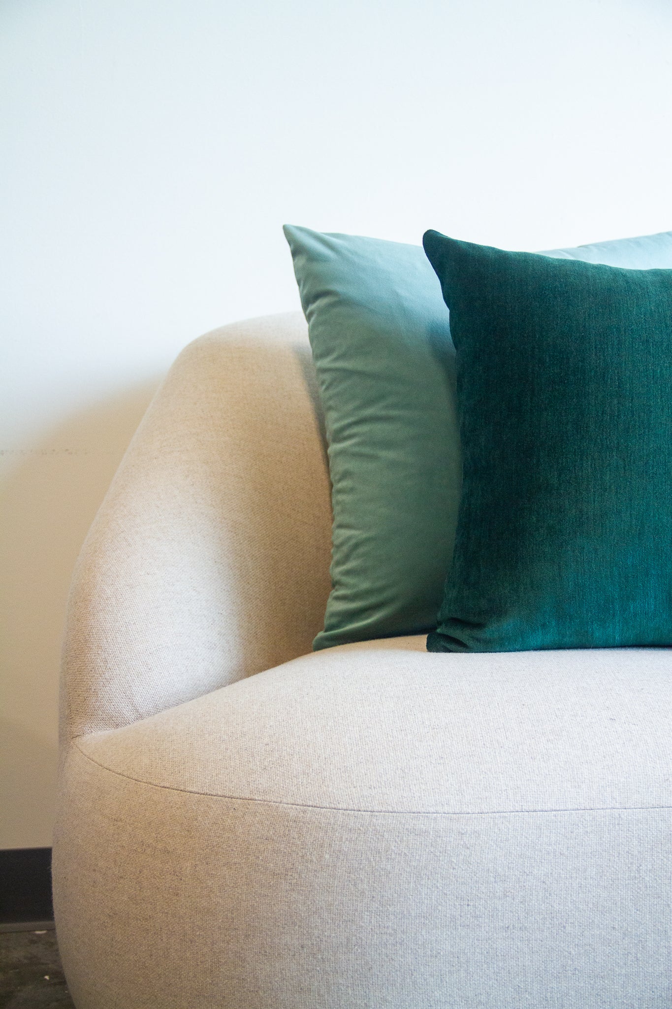 Marine Velvet Pillow Cover