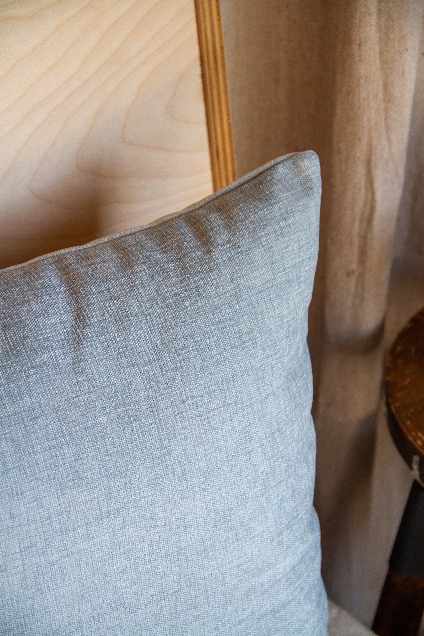 Kravet Chenille in Duck Egg Pillow Cover