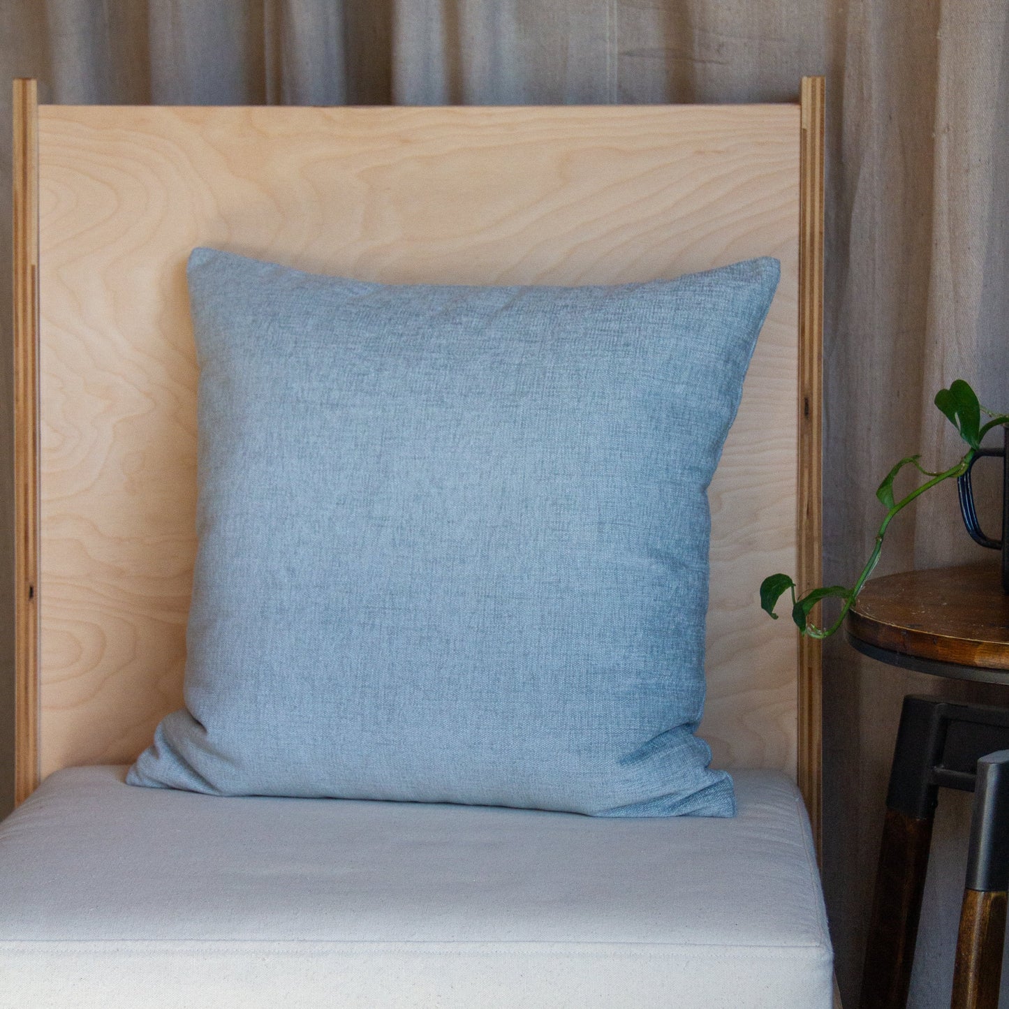 Kravet Chenille in Duck Egg Pillow Cover