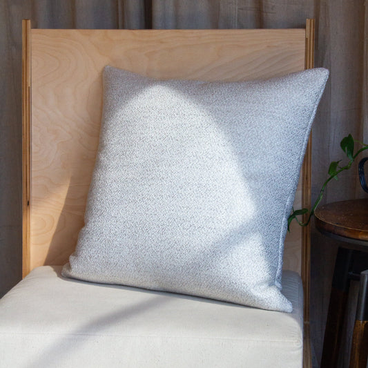 Holly Hunt Dolce in Bright Silver Pillow Cover