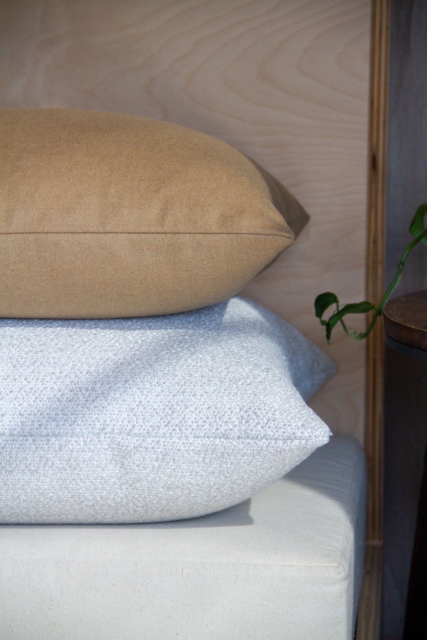 Holly Hunt Dolce in Bright Silver Pillow Cover