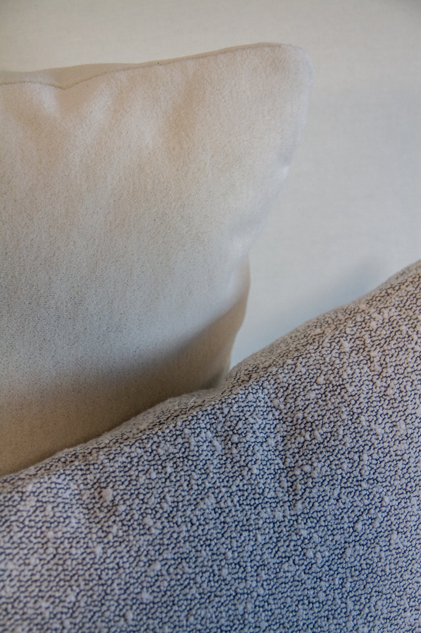 Kravet Boucle in Grey Pillow Cover