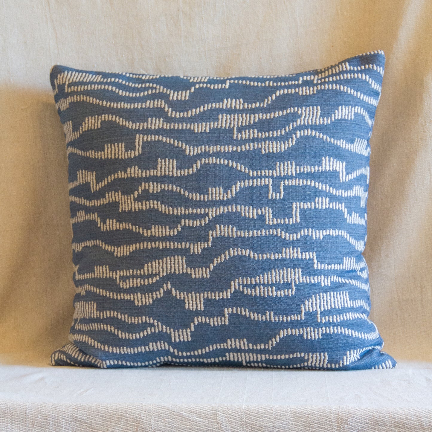 JF Fabrics Soundwave in 67 Pillow Cover