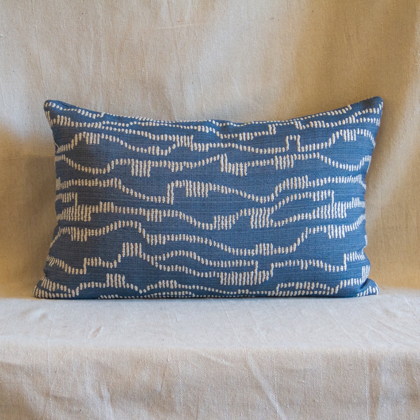 JF Fabrics Soundwave in 67 Pillow Cover