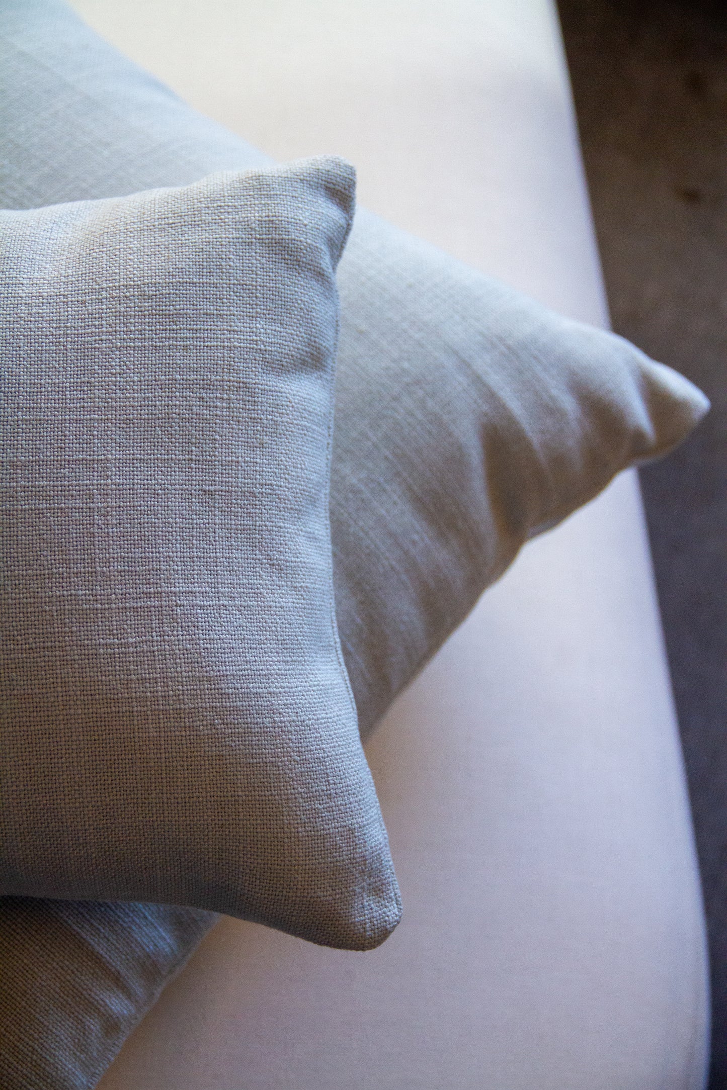 Mist Linen Pillow Cover