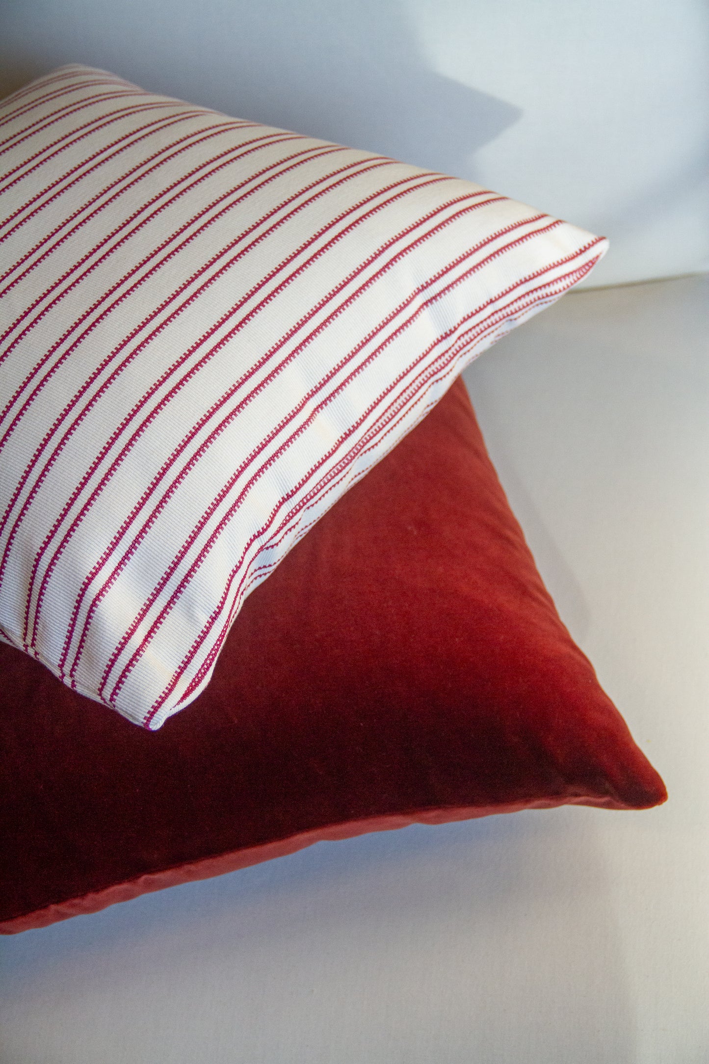 Rust Velvet Pillow Cover