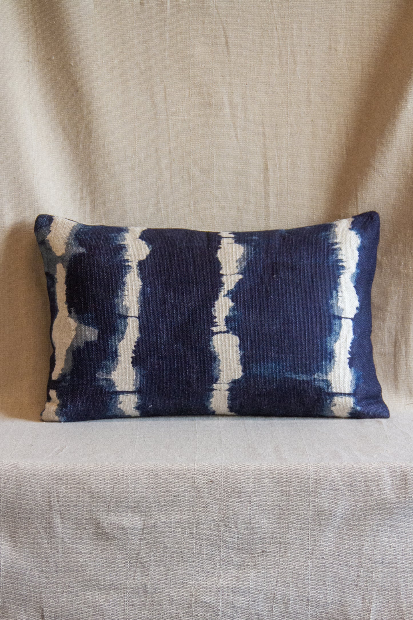 Linherr Hollingsworth Boheme Baturi in Indigo Pillow Cover