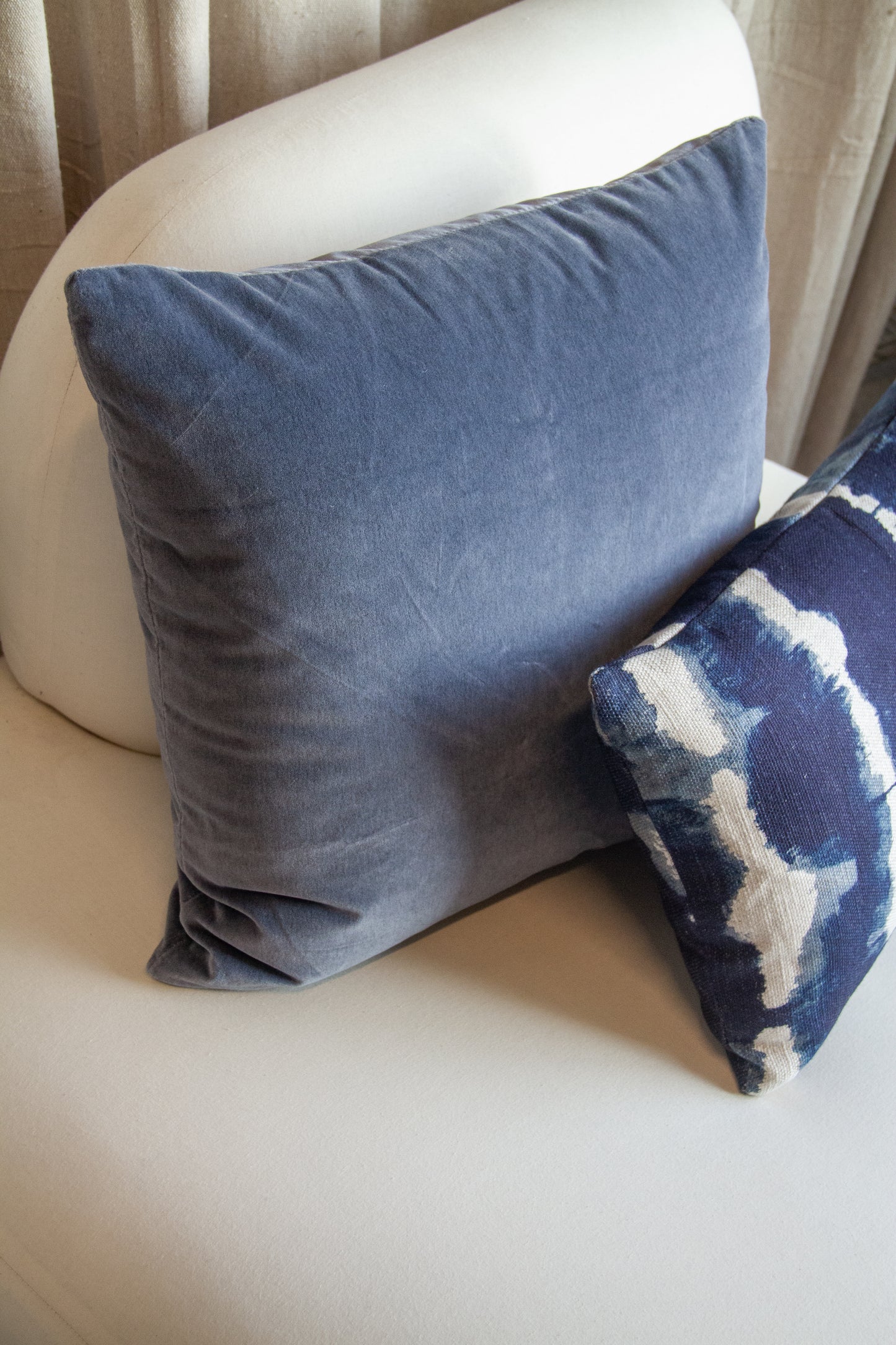 Linherr Hollingsworth Boheme Baturi in Indigo Pillow Cover