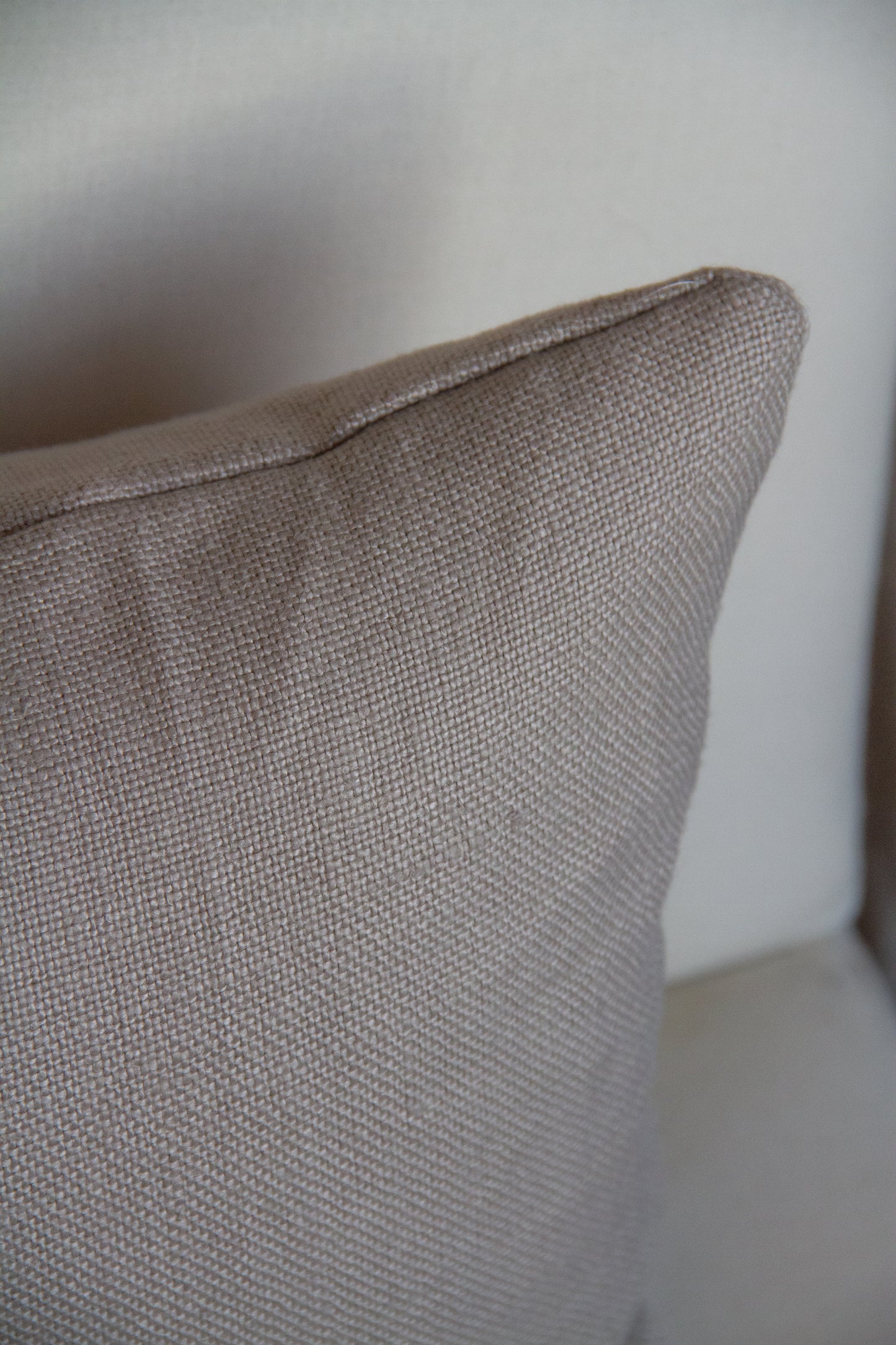 Fabricut Madison Linen in Ash Pillow Cover
