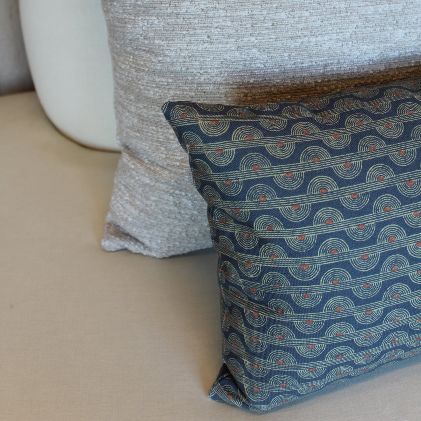 Block Shop Textiles Magnet in Navy Pillow Cover