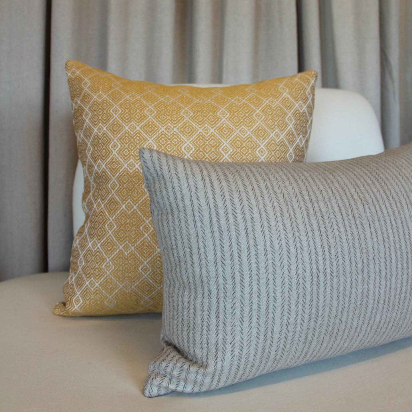Holland & Sherry Spencer in Sepia Pillow Cover