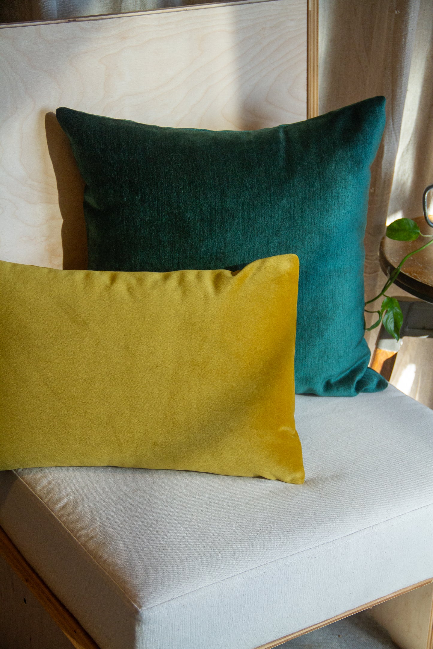 Fabricut Chenille in Ivy Pillow Cover