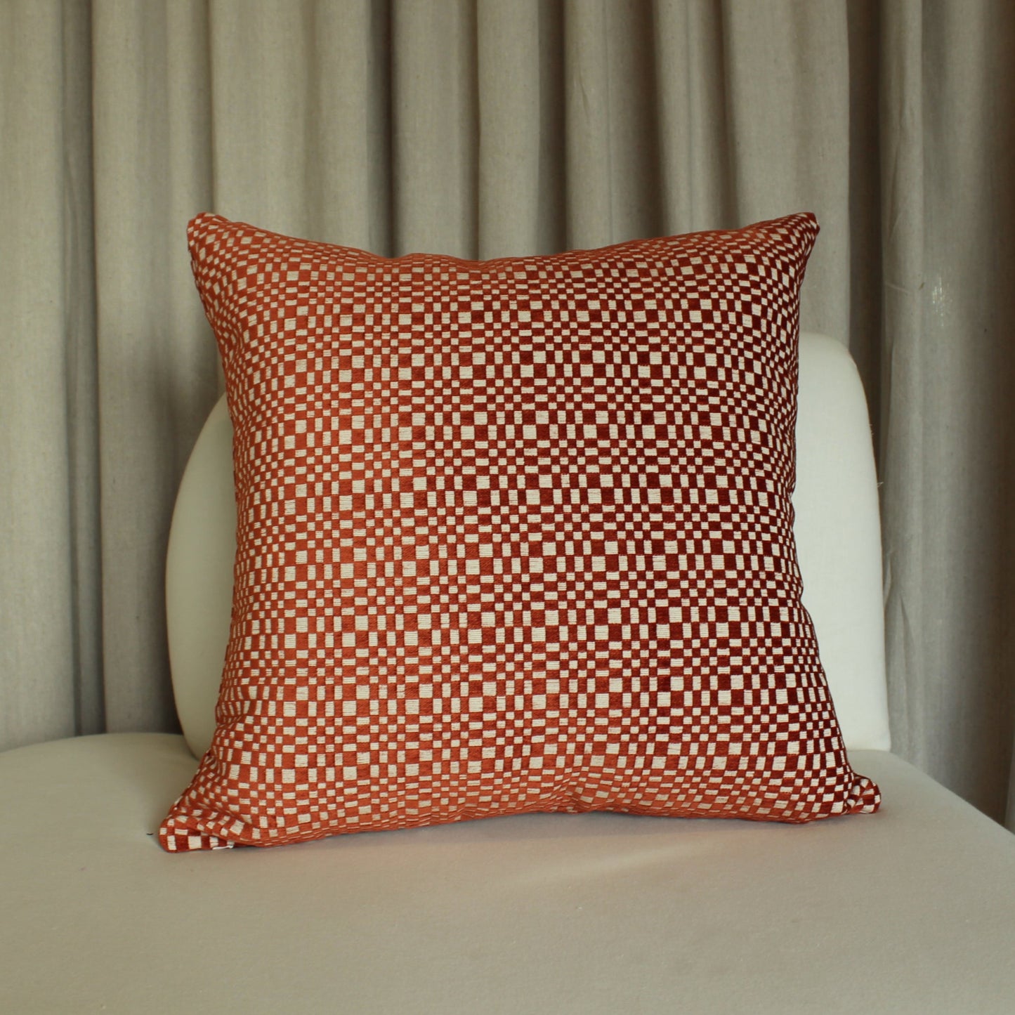 Gaston y Daniela Santa Eulalia in Teja Brown and Toasted Range Pillow Cover