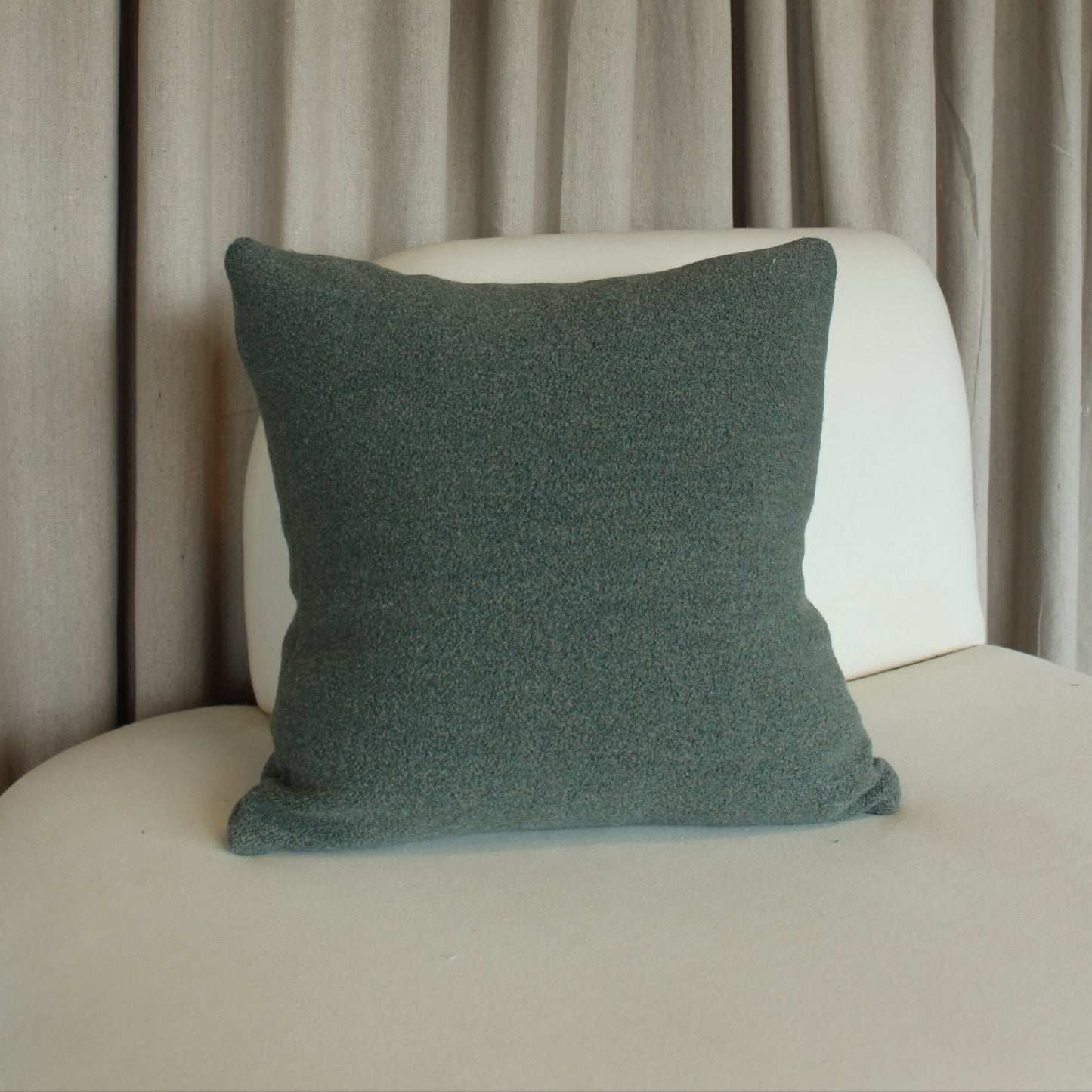 Holland & Sherry Brunswick in Rosemary Pillow Cover