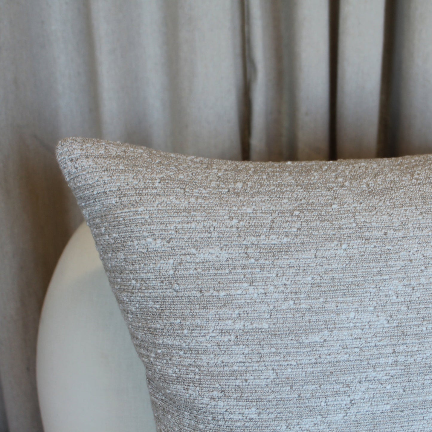 Holly Hunt Great Outdoors Dunes in Macchiato Pillow Cover