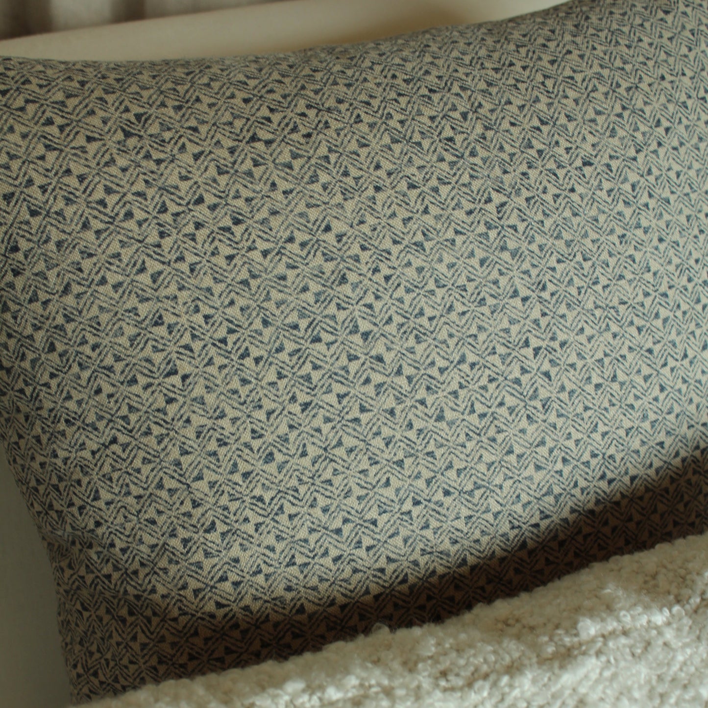 Kerry Joyce Java in Indigo Pillow Cover