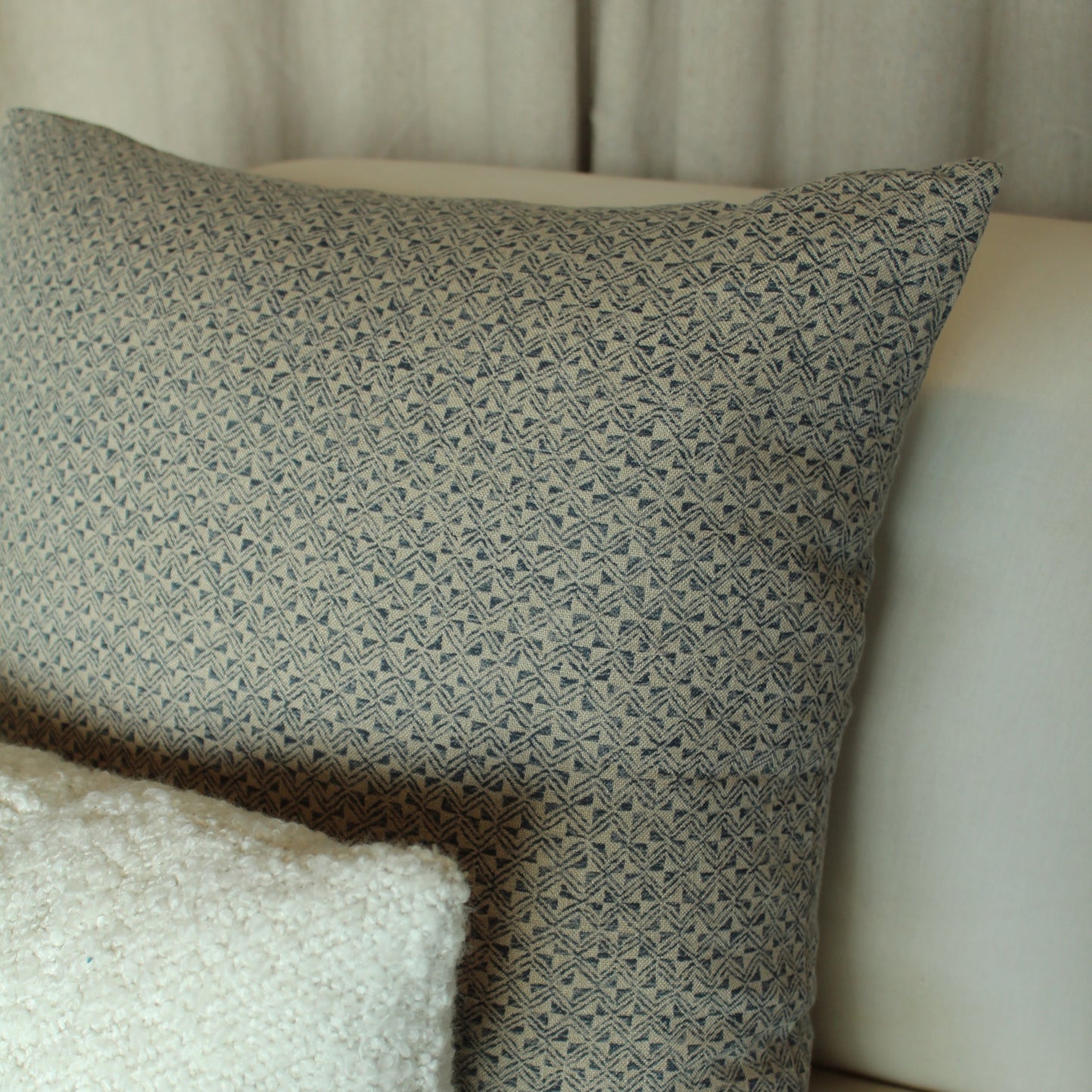 Kerry Joyce Java in Indigo Pillow Cover