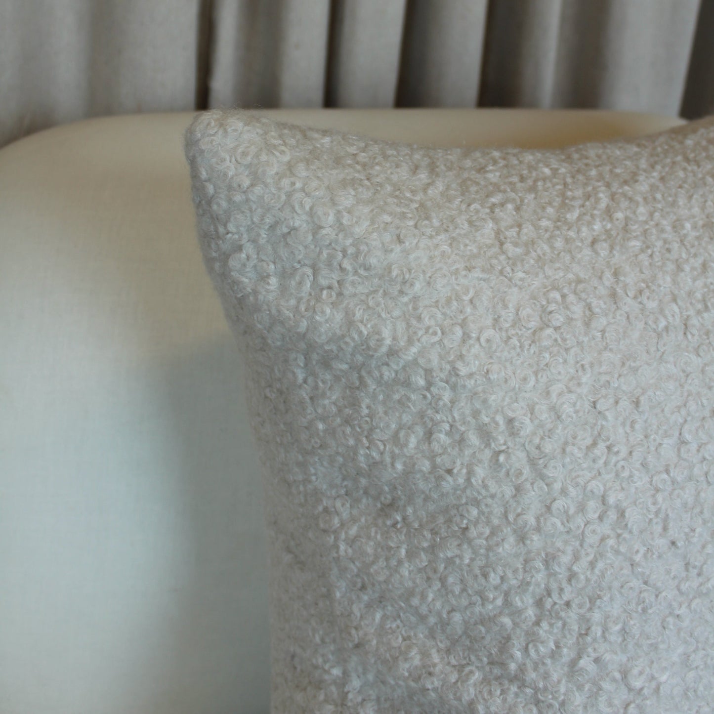 Opuzen Shetland in Natural Pillow Cover