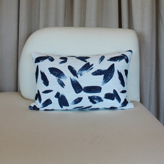 Perennials Breezy in Lapis Pillow Cover