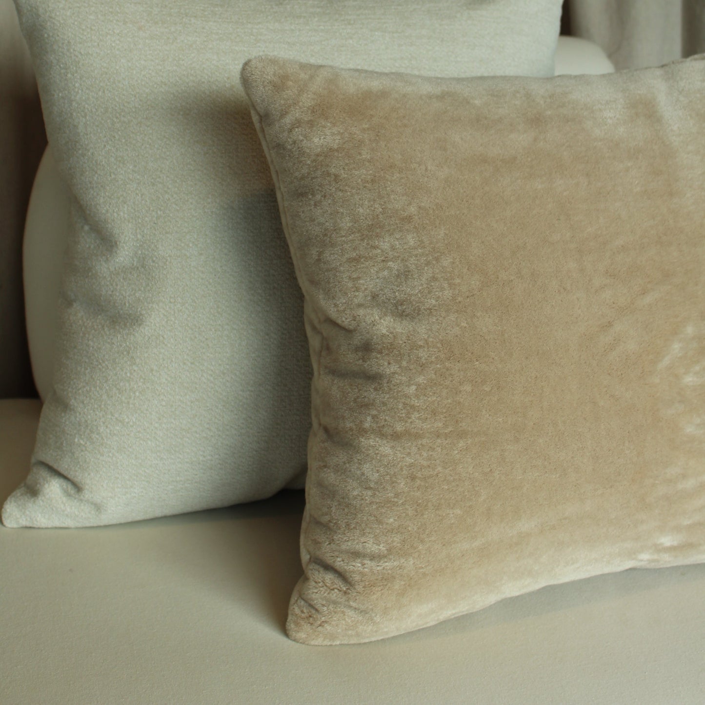 Pierre Frey Teddy Mohair in Dune Pillow Cover