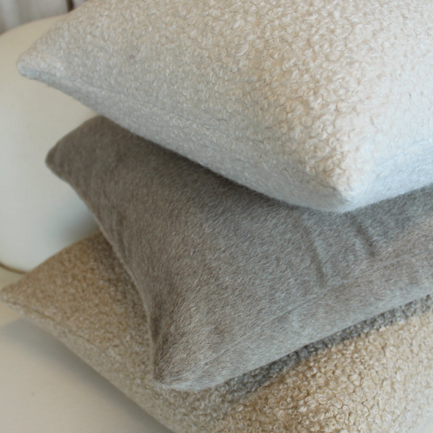 Romo Zinc Billy in Driftwood Pillow Cover