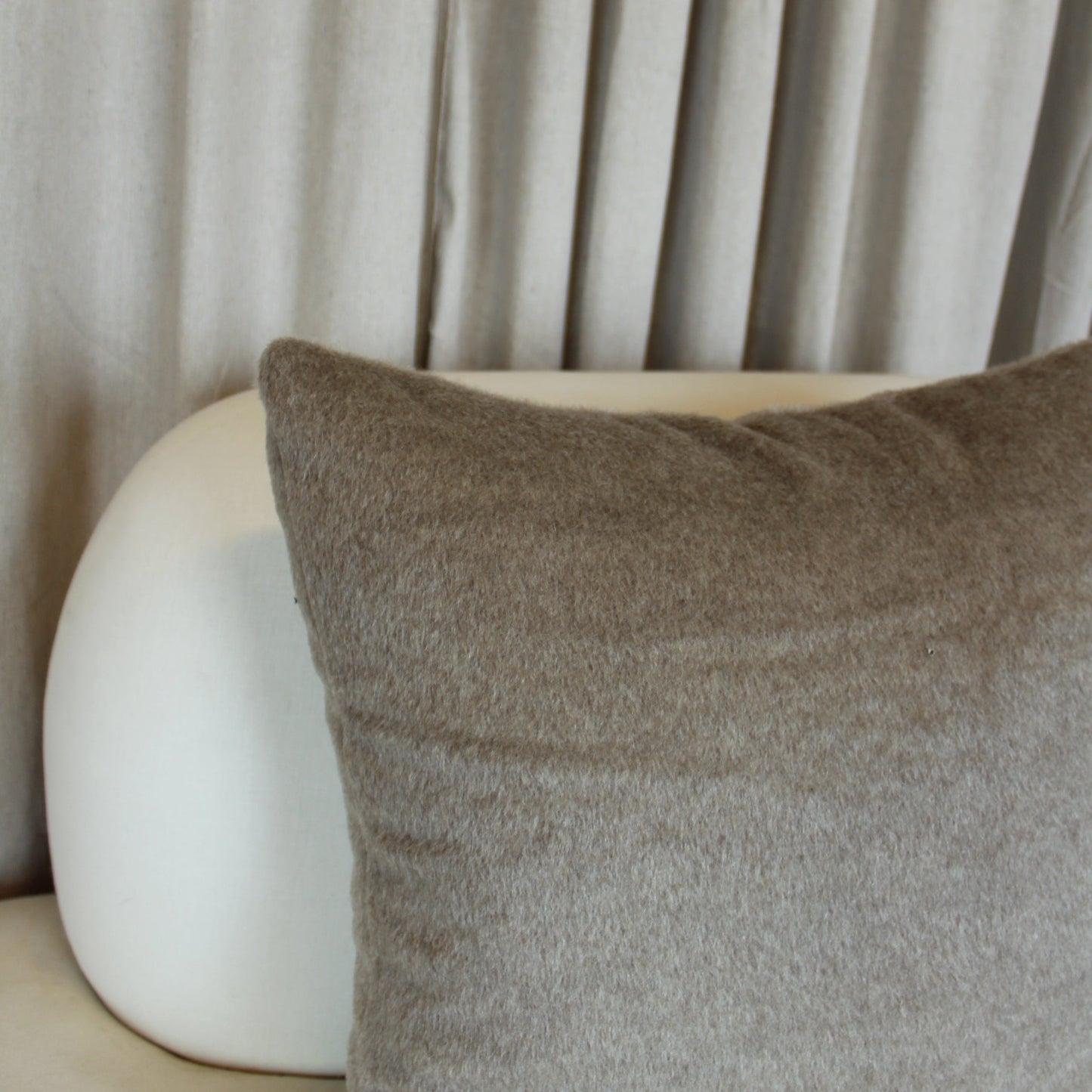 Romo Zinc Billy in Driftwood Pillow Cover