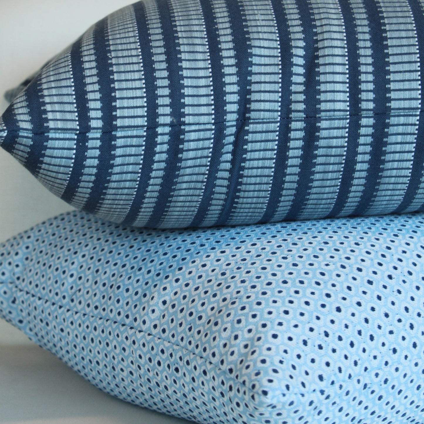 Thibaut Pixie in Sky and Marine Pillow Cover