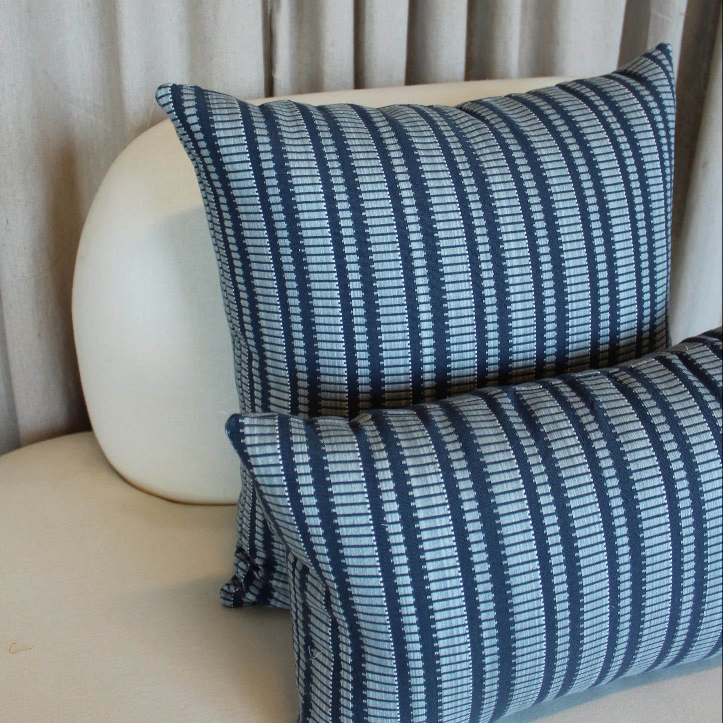 Zak + Fox Oyo in Blue Pillow Cover