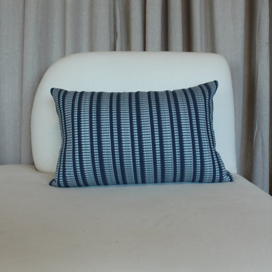 Zak + Fox Oyo in Blue Pillow Cover