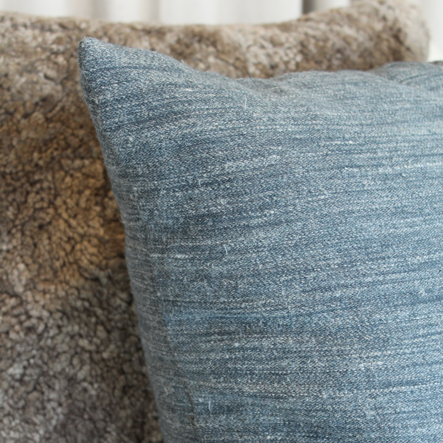 Zak + Fox Batu in Blue Pillow Cover