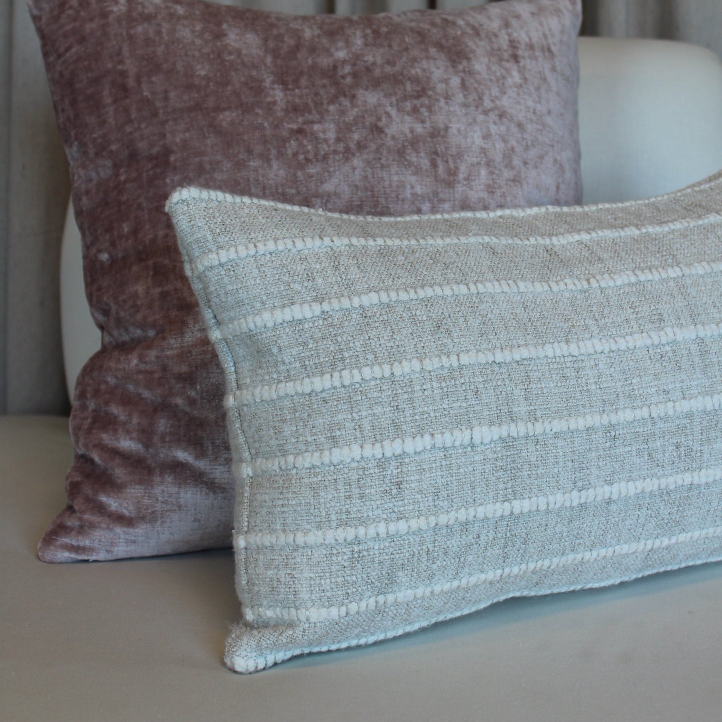Zinc Roccapina in Moonbeam Pillow Cover