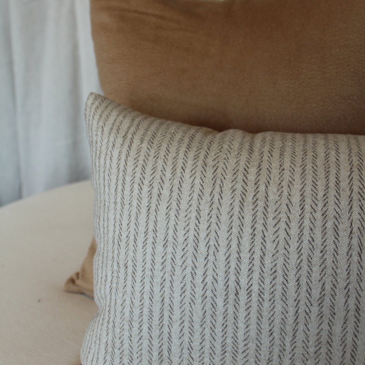 Holland & Sherry Spencer in Sepia Pillow Cover