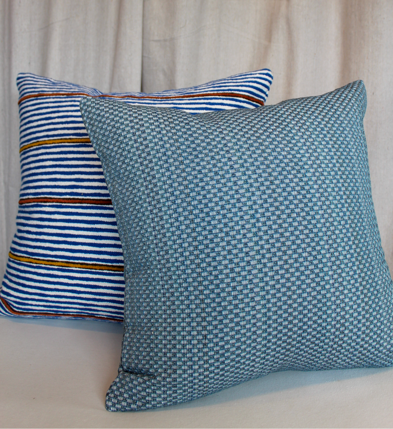 Rebecca Atwood Channels Blue Pillow Cover
