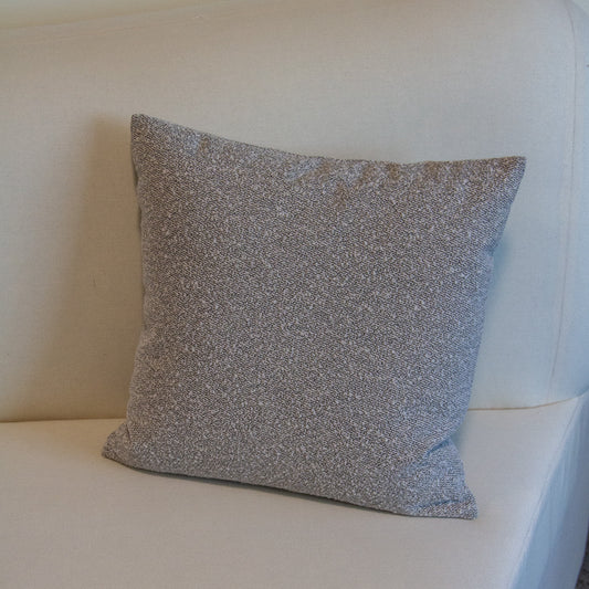 Kravet Boucle in Grey Pillow Cover