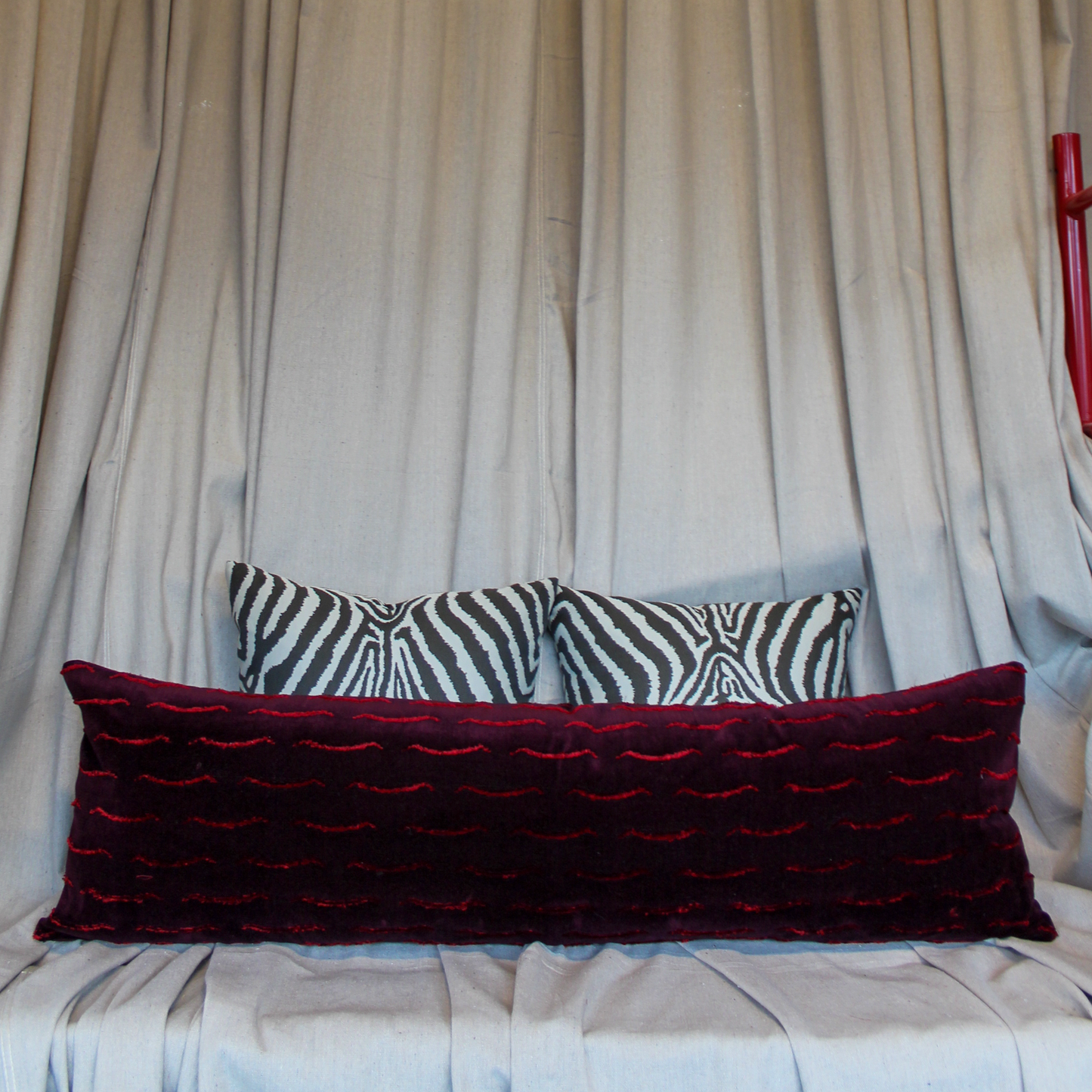 Dedar Nouvelles Vagues Rubis (06) Pillow Cover