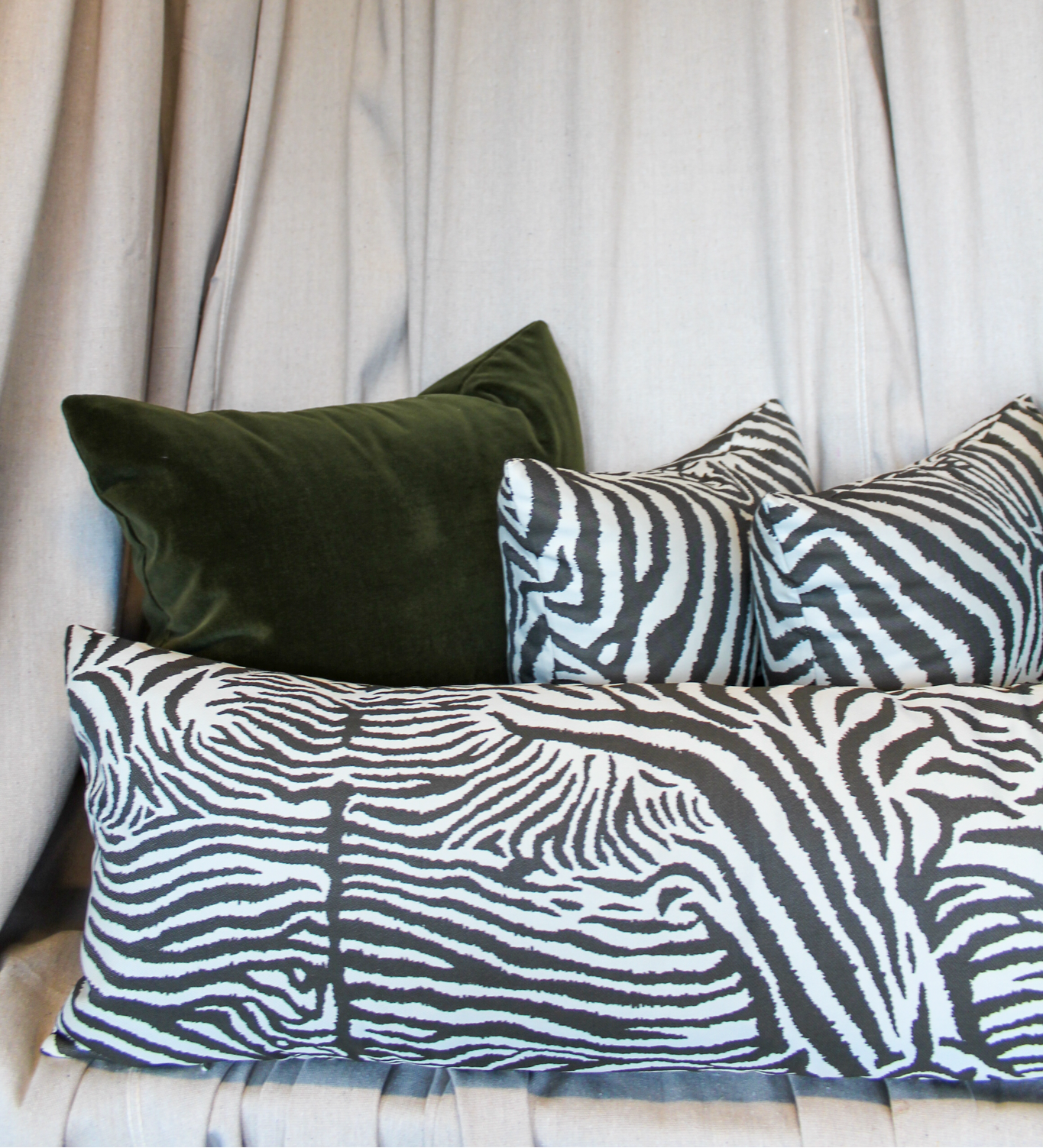 House of Hackney Zebra Pillow Cover