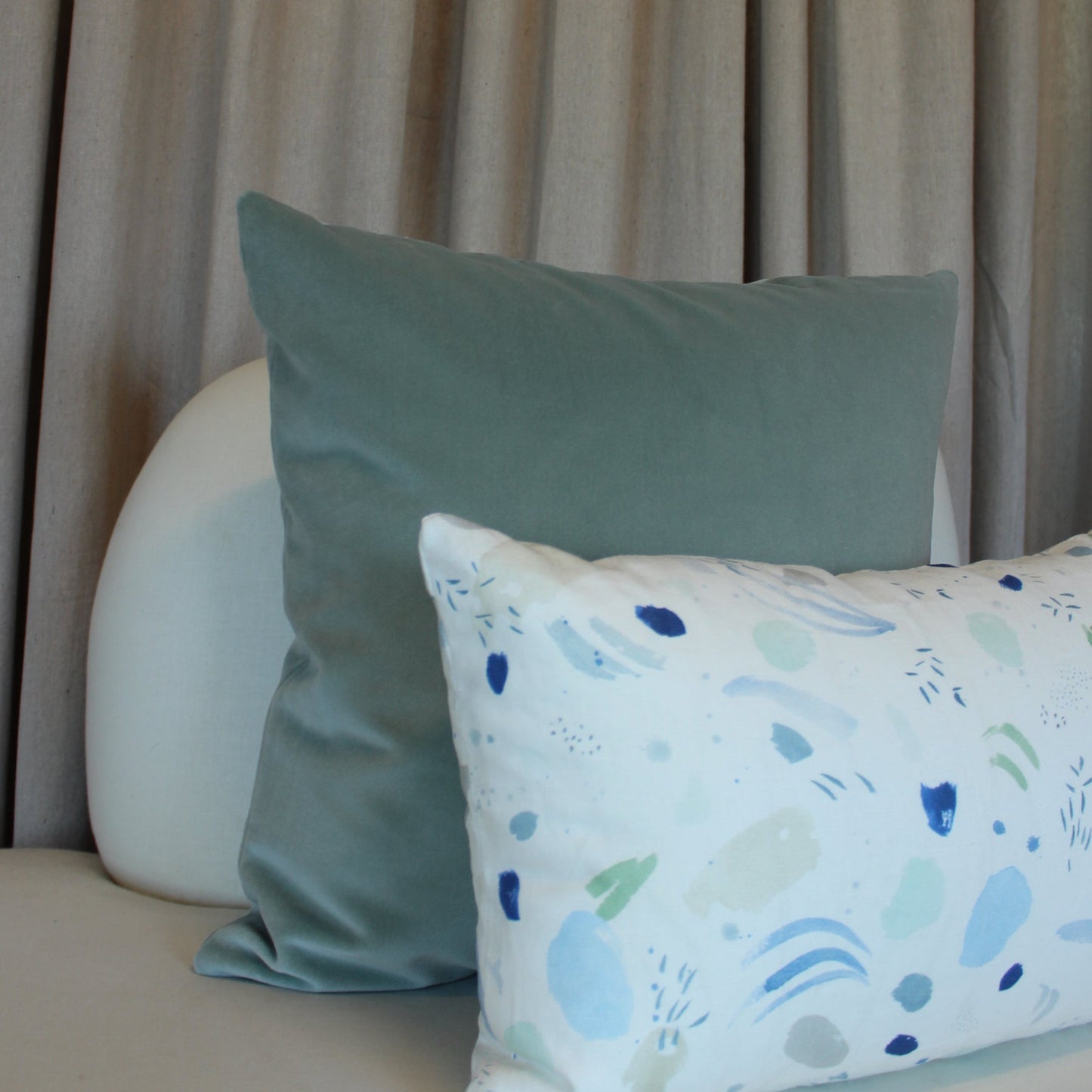 Romo Frieda Velvet in Agave Pillow Cover