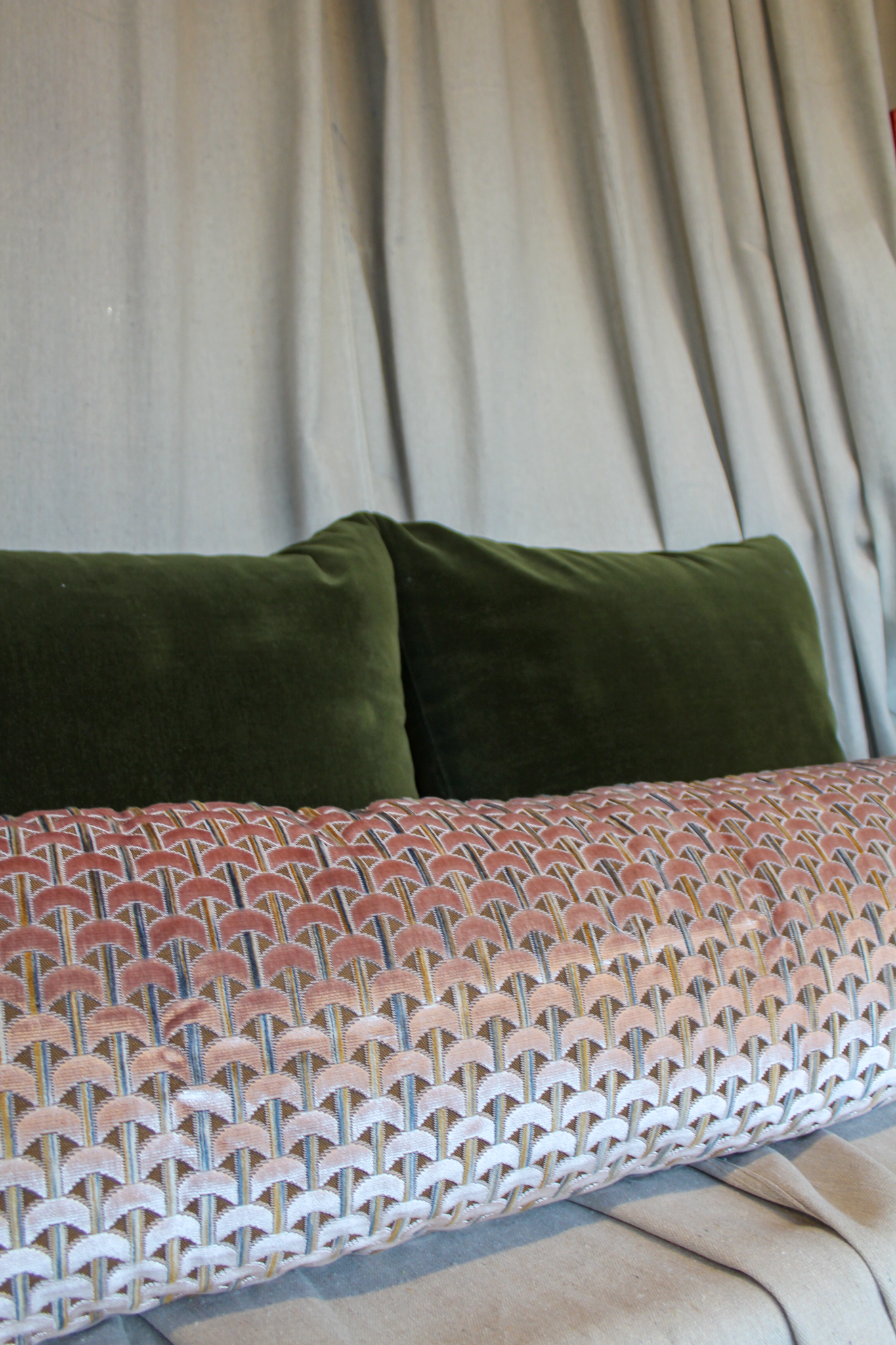 Kirkby Design Hampstead Dusty Pink Pillow Cover