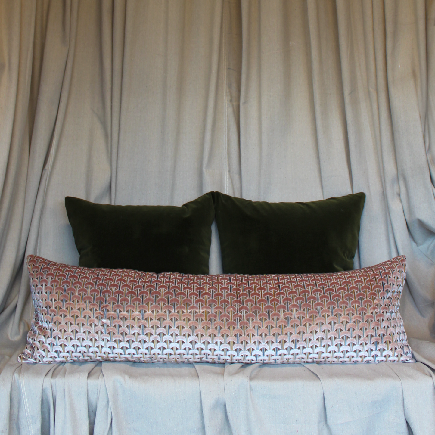 Kirkby Design Hampstead Dusty Pink Pillow Cover