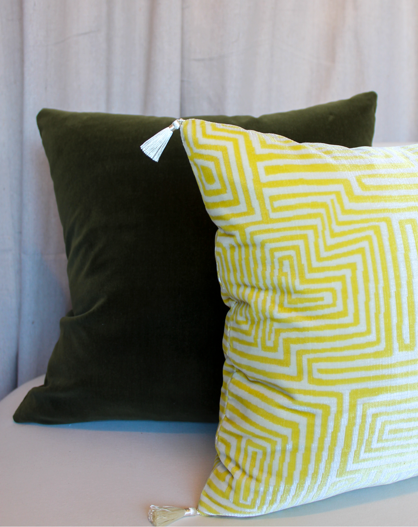Brunswig & Fils Covet Moss Pillow Cover
