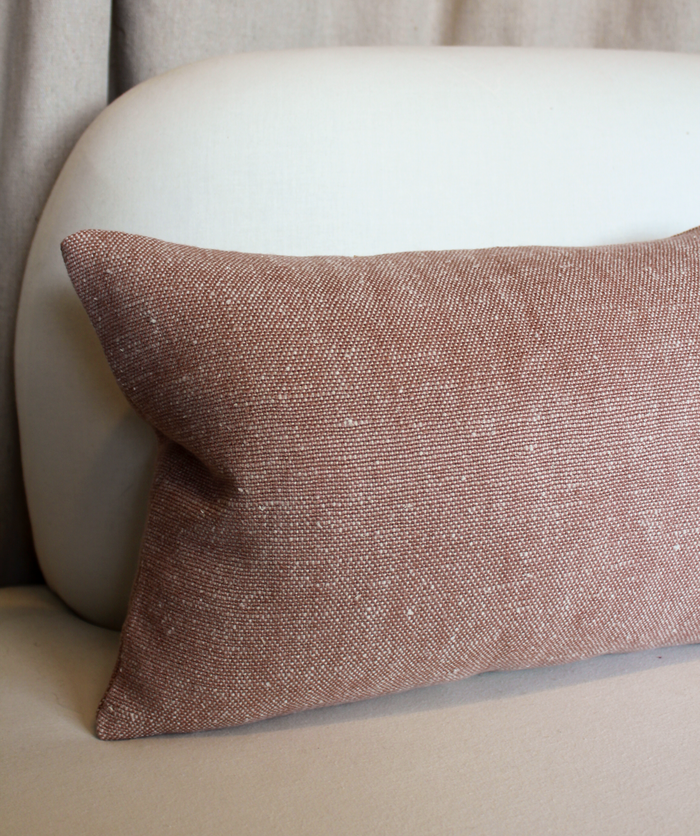 Kirkby Design Hampstead Dusty Pink Pillow Cover