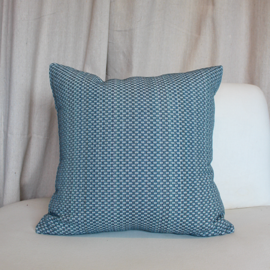 Rebecca Atwood  Channels Blue Pillow Cover