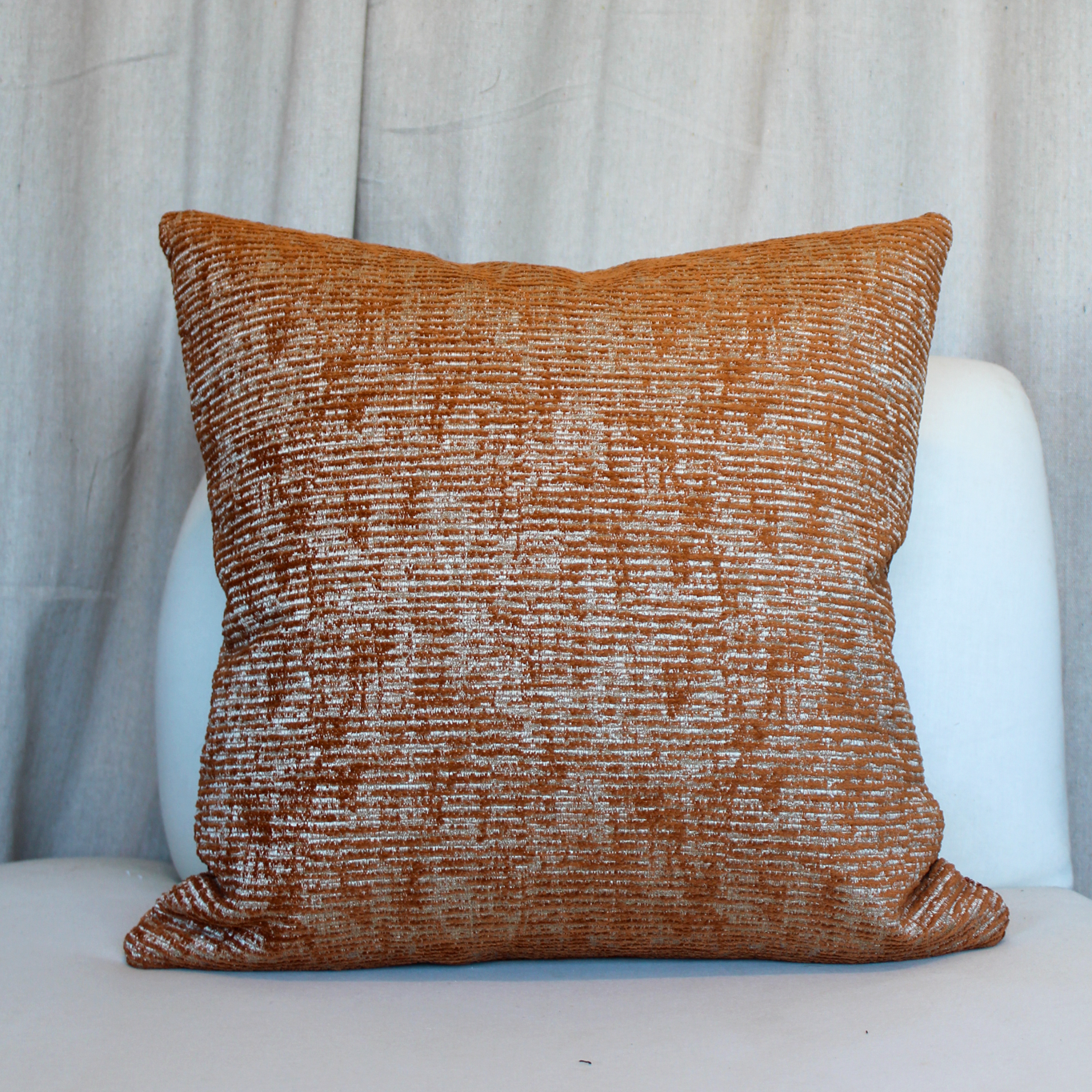 Zimmer and Rhode Nelson Orange Pillow Cover